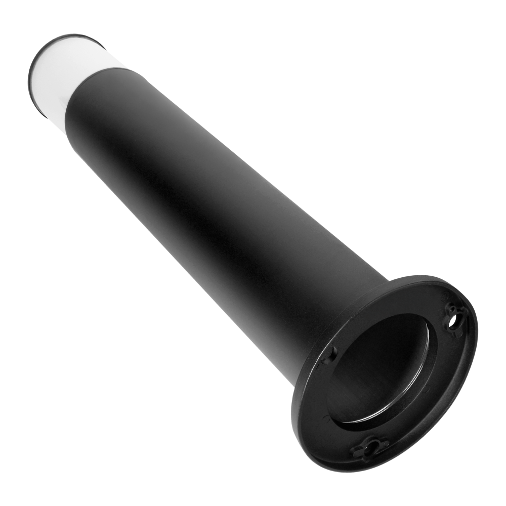 DALIA oprawa ogrodowa słupek, E27, max. 15W, IP54, 80 cm, czarny