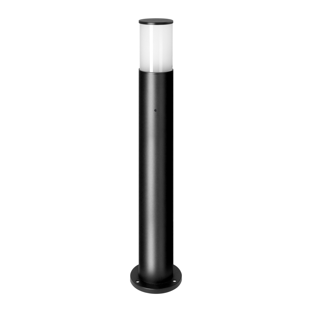 DALIA bollard garden luminaire with motion sensor, E27, max. 15W, IP54, 80 cm, black