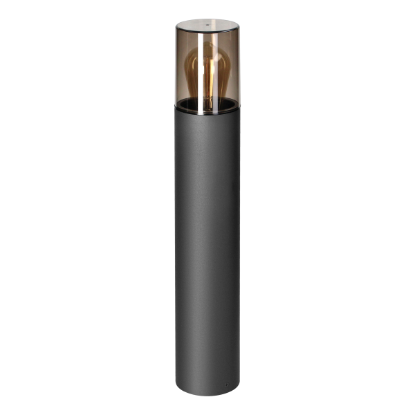 SALVIA Bollard garden luminaire, E27, max. 15W, IP54, 50cm, grey SALVIA Bollard garden luminaire, E27, max. 15W, IP54, 50cm, grey