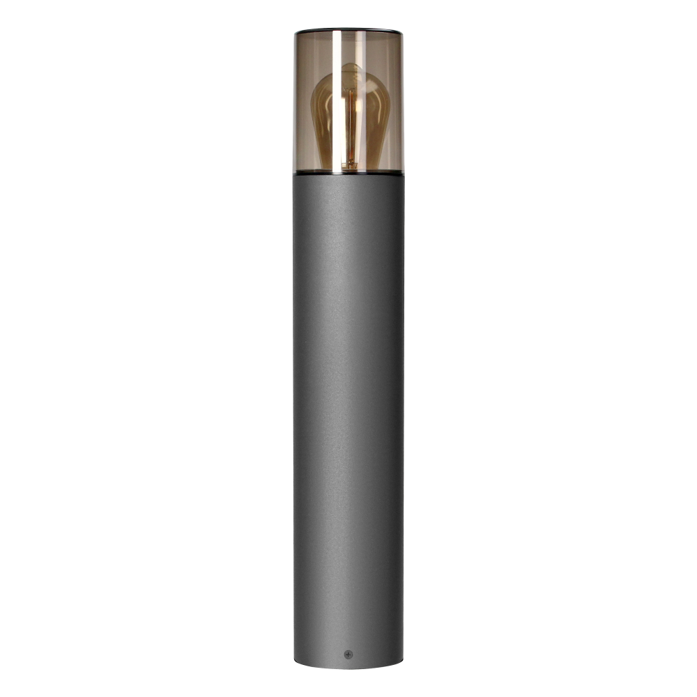 SALVIA Bollard garden luminaire, E27, max. 15W, IP54, 50cm, grey
