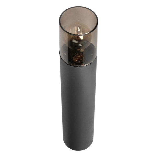 SALVIA Bollard garden luminaire, E27, max. 15W, IP54, 50cm, grey SALVIA Bollard garden luminaire, E27, max. 15W, IP54, 50cm, grey