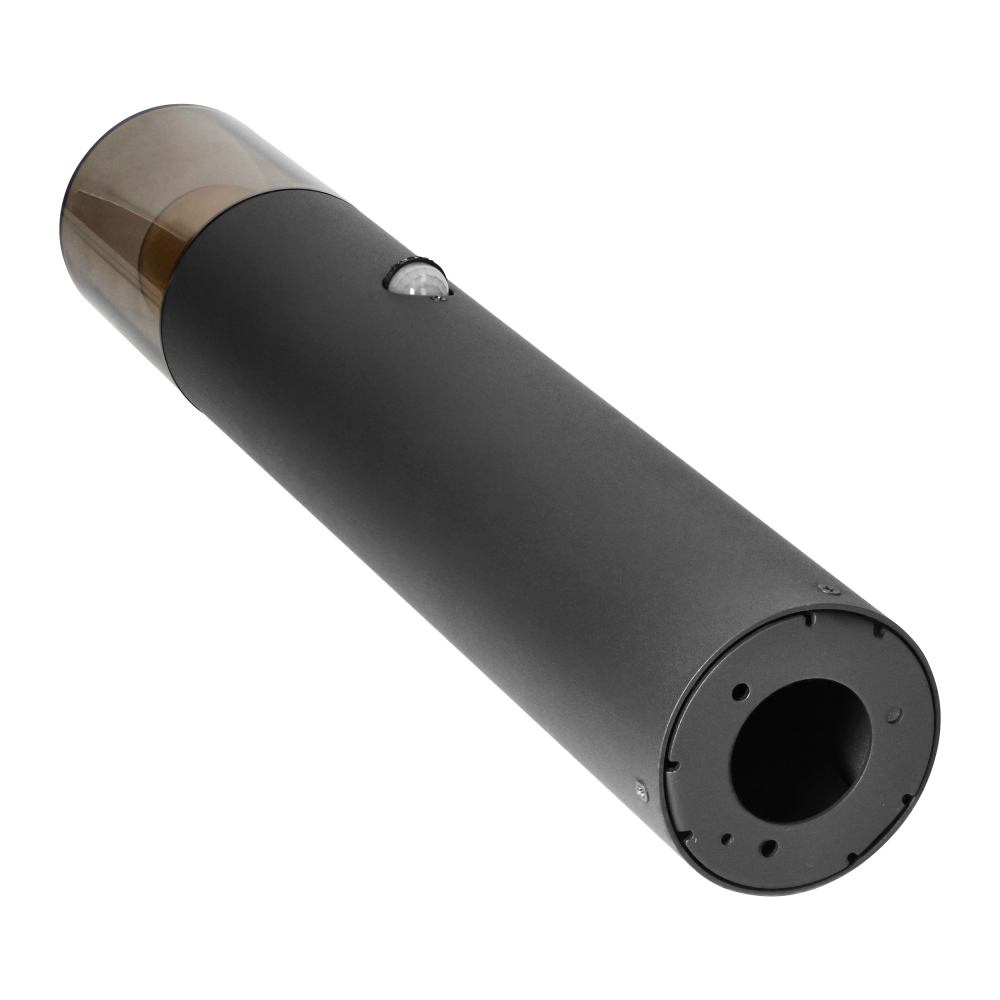 SALVIA oprawa ogrodowa słupek z czujnikiem PIR, E27, max. 15W, IP54, 50cm, szary