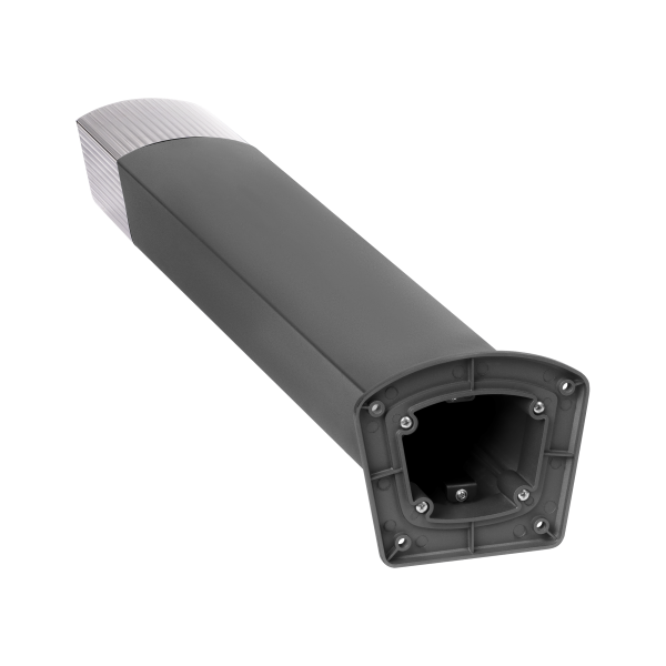 PEONIA Bollard garden luminaire, E27, max. 15W, IP54, 75 cm, black