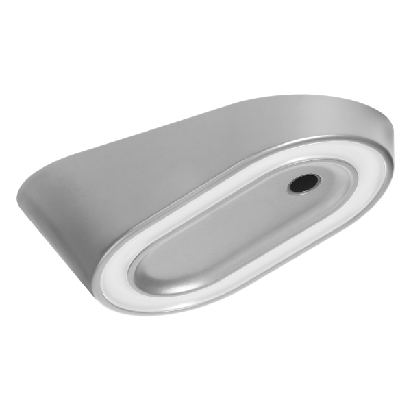 AGRA lampka podszafkowa LED 2,5W, 80lm, 4000K, z włącznikiem bezdotykowym, szara