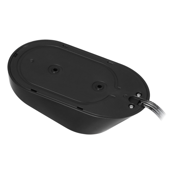 AGRA lampka podszafkowa LED 2,5W, 80lm, 4000K, z włącznikiem bezdotykowym i funkcją ładowania USB A+C, czarna