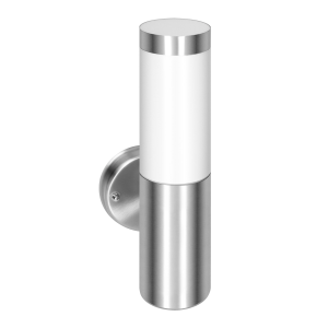 EDERA garden luminaire, E27, max. 15W, IP44, stainless steel