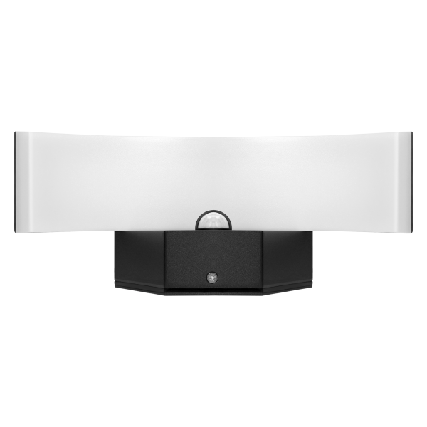 PILEA LED 9W, lampa ogrodowa z czujnikiem PIR, 700lm, IP54, 4000K, czarna PILEA LED 9W, lampa ogrodowa z czujnikiem PIR, 700lm, IP54, 4000K, czarna