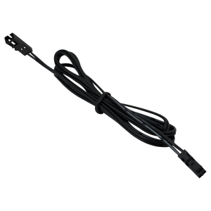 Connecting cable for under-cabinet lamps, 100 cm, black