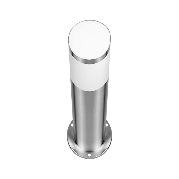 EDERA bollard garden luminaire, E27, max. 15W, IP44, 65 cm, stainless steel EDERA bollard garden luminaire, E27, max. 15W, IP44, 65 cm, stainless steel