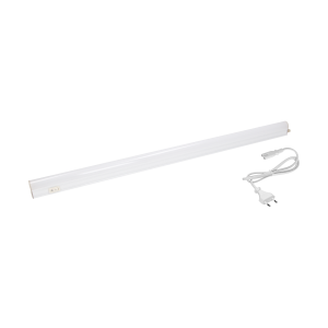 NOTUS LED 14W linear fixture with cable for installation under the cabinet, 1260lm, 4000K, 2-pin plug, ON/OFF switch,