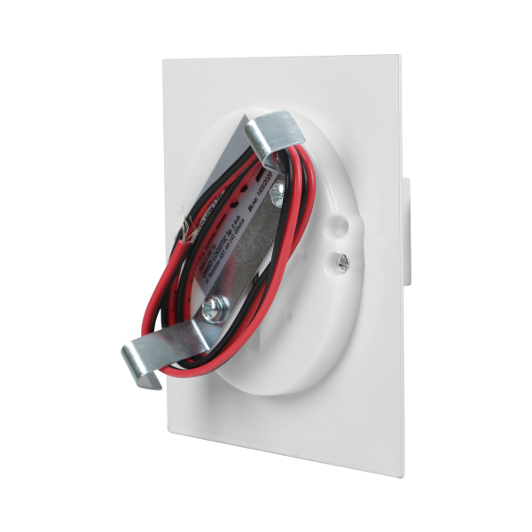 TRACO LED 1.5W flush-mounted staircase light fitting, 12VDC, 30lm, 4000K, white, innovative installation TRACO LED 1.5W flush-mounted staircase light fitting, 12VDC, 30lm, 4000K, white, innovative installation