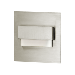 TRACO LED 1.5W flush-mounted staircase light fitting, 12VDC, 30lm, 4000K, satin, innovative installation