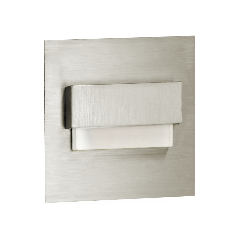 TRACO LED 1.5W flush-mounted staircase light fitting, 12VDC, 30lm, 4000K, satin, innovative installation