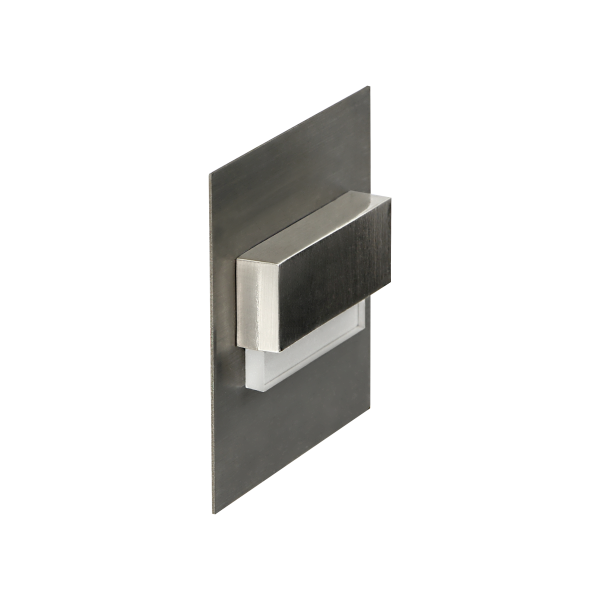 TRACO LED 1.5W flush-mounted staircase light fitting, 12VDC, 30lm, 4000K, satin, innovative installation TRACO LED 1.5W flush-mounted staircase light fitting, 12VDC, 30lm, 4000K, satin, innovative installation