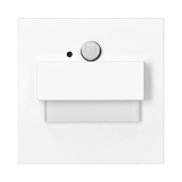 TRACO LED NEW 1,5W, recessed step light, 12VDC, 30lm, 3000K, white, motion and twilight sensors TRACO LED NEW 1,5W, recessed step light, 12VDC, 30lm, 3000K, white, motion and twilight sensors