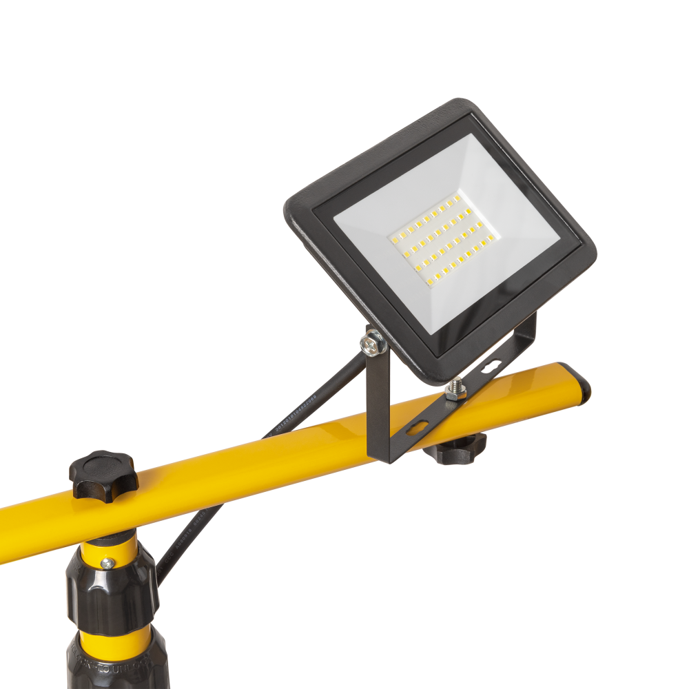 BULLED set of two floodlights 30W with double tripod and 2m cable