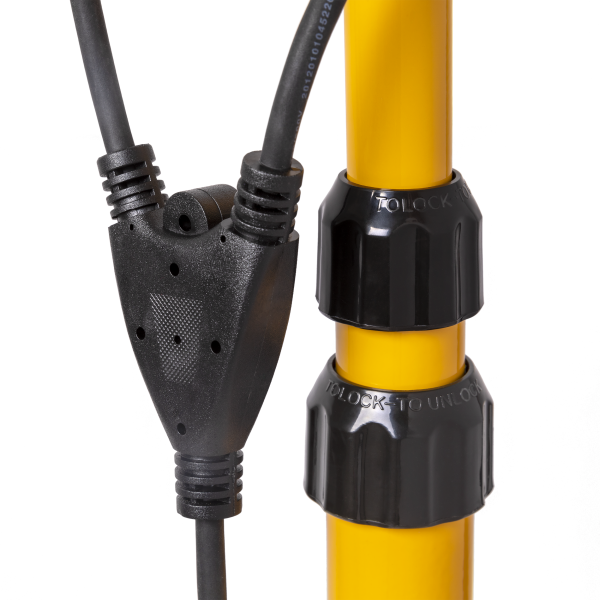 BULLED set of two floodlights 30W with double tripod and 2m cable BULLED set of two floodlights 30W with double tripod and 2m cable