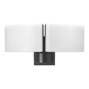 TOS DUO LED 2x20W double garden floodlight, 2x1600lm, IP65, 4000K, PC, grey