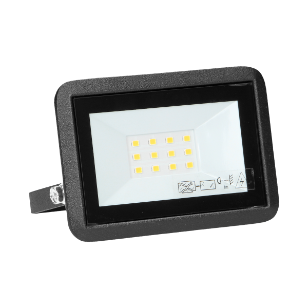BULLED 10W floodlight 800lm, IP65, 4000K, aluminium + glass BULLED 10W floodlight 800lm, IP65, 4000K, aluminium + glass