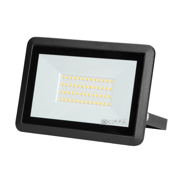 BULLED 50W floodlight 4000lm, IP65, 4000K, aluminium + glass BULLED 50W floodlight 4000lm, IP65, 4000K, aluminium + glass
