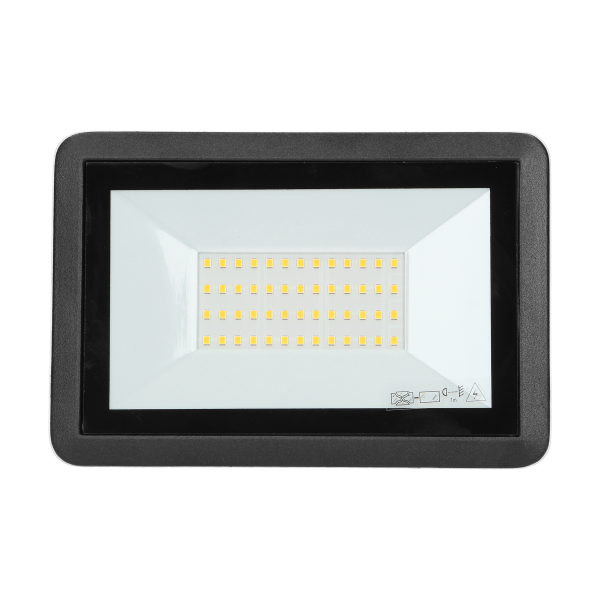 BULLED 50W floodlight 4000lm, IP65, 4000K, aluminium + glass BULLED 50W floodlight 4000lm, IP65, 4000K, aluminium + glass