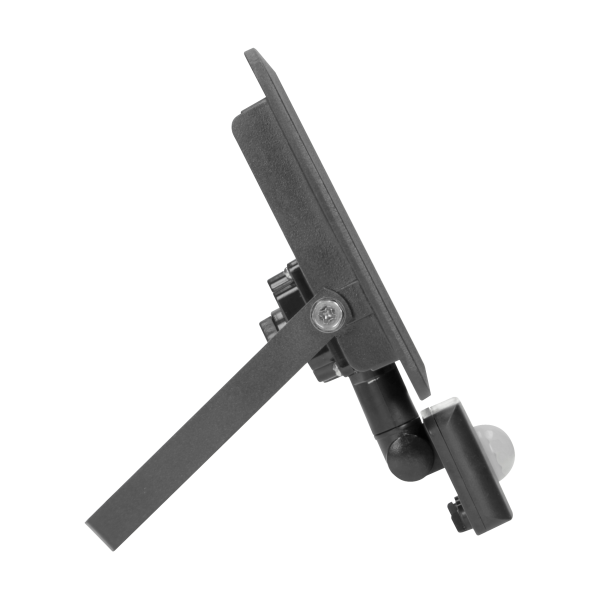BULLED S 50W floodlight with PIR, 4000lm, IP44, 4000K, aluminium + glass BULLED S 50W floodlight with PIR, 4000lm, IP44, 4000K, aluminium + glass