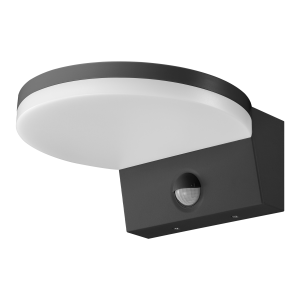 ASPEN LED 15W, garden luminaire with PIR motion sensor, 1300lm, IP65, 4000K, grey