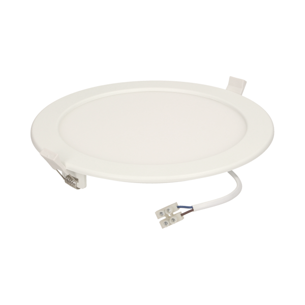 EURUS LED 18W, oprawa downlight, podtynkowa, okrągła, 1600lm, 4000K, biała, wbudowany zasilacz LED