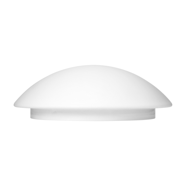 LUBA luminaire 3xE27 with a microwave motion sensor, max. power 3x60W, white-steel, matt glass diffuser, IP44 LUBA luminaire 3xE27 with a microwave motion sensor, max. power 3x60W, white-steel, matt glass diffuser, IP44