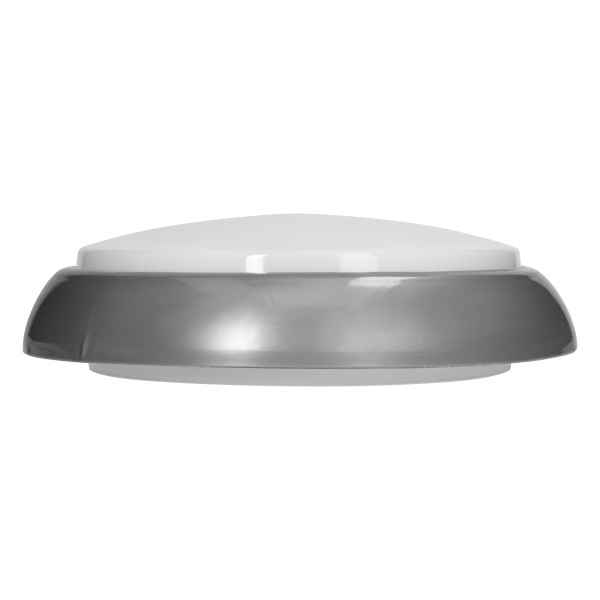 KOKO LED luminaire with microwave motion sensor, 12W, 3000K, 1100lm, silver-polypropylene, matt PC diffuser, IP44, IK10 KOKO LED luminaire with microwave motion sensor, 12W, 3000K, 1100lm, silver-polypropylene, matt PC diffuser, IP44, IK10