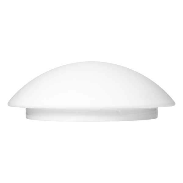 LUBA LED luminaire with microwave motion sensor, 18W, 4000K, 1800lm, white-steel, matt glass diffuser, IP44 LUBA LED luminaire with microwave motion sensor, 18W, 4000K, 1800lm, white-steel, matt glass diffuser, IP44