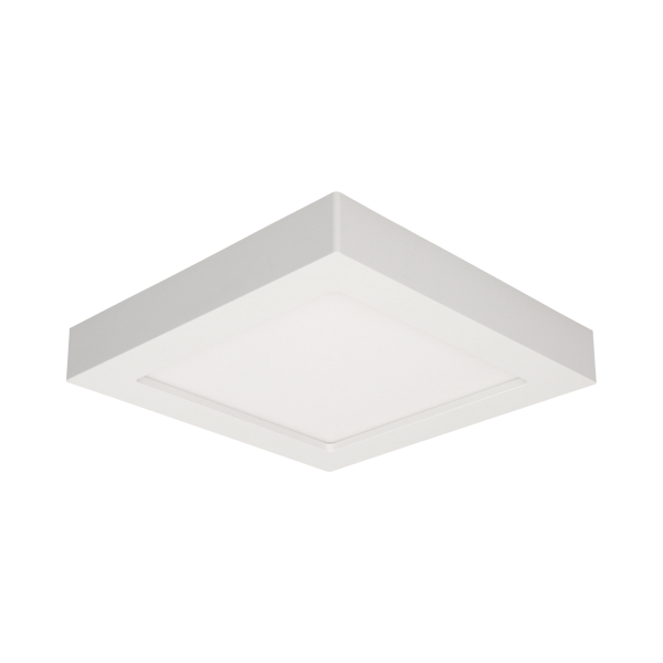LETI LED 24W downlight, surface-mounted, square, 2000lm, 4000K, white, built-in LED driver LETI LED 24W downlight, surface-mounted, square, 2000lm, 4000K, white, built-in LED driver
