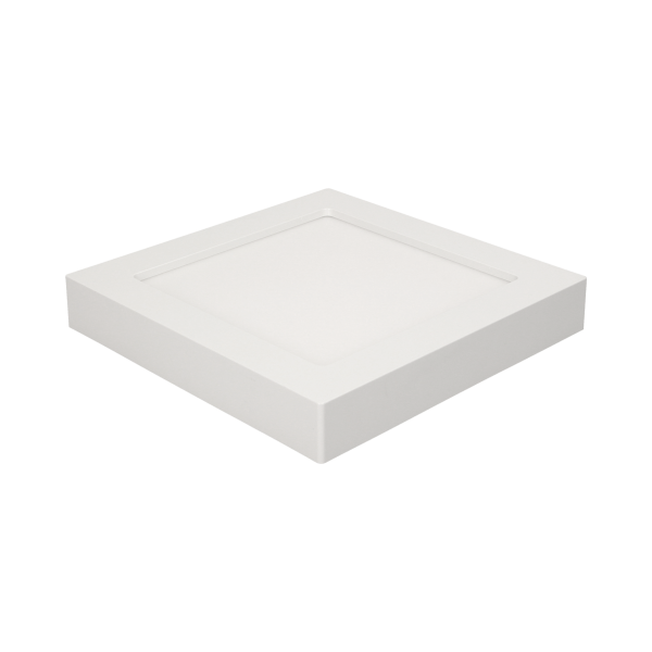 LETI LED 24W downlight, surface-mounted, square, 2000lm, 4000K, white, built-in LED driver LETI LED 24W downlight, surface-mounted, square, 2000lm, 4000K, white, built-in LED driver
