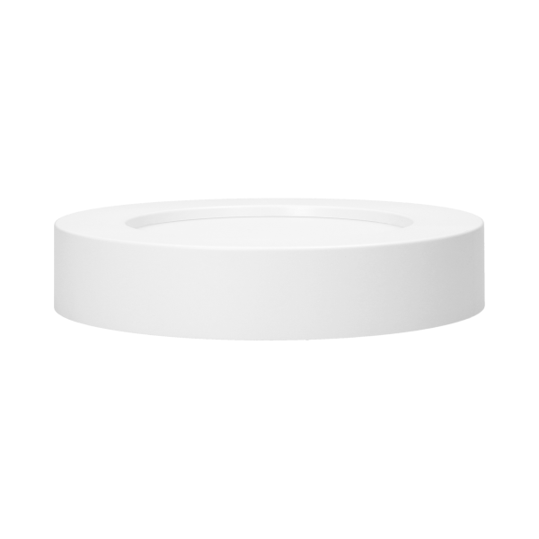 CITY LED 12W downlight, surface mounted, round, 800lm, 3000K, white, inbuilt LED power supply CITY LED 12W downlight, surface mounted, round, 800lm, 3000K, white, inbuilt LED power supply