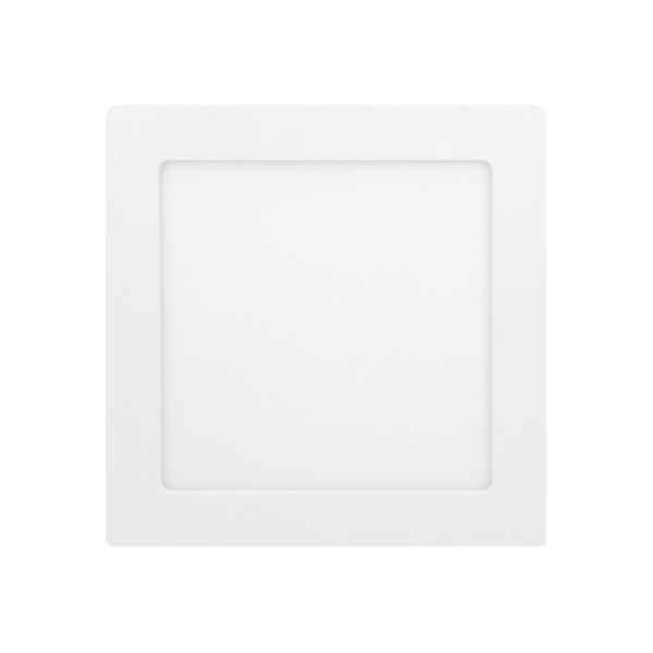LETI LED 18W downlight, surface mounted, square, 1500lm, 3000K, white, inbuilt LED power supply LETI LED 18W downlight, surface mounted, square, 1500lm, 3000K, white, inbuilt LED power supply