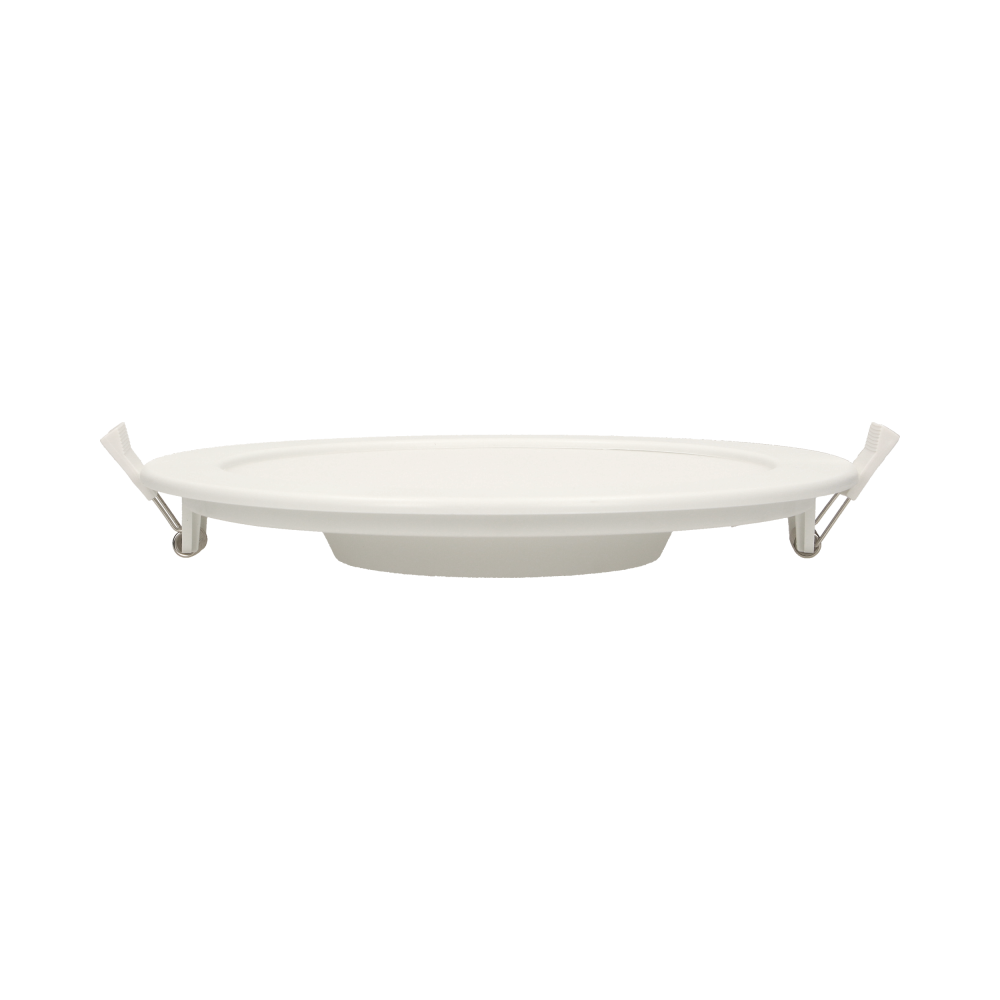 EURUS LED 18W downlight, flush-mounted, round, 1600lm, 4000K, white, built-in LED driver