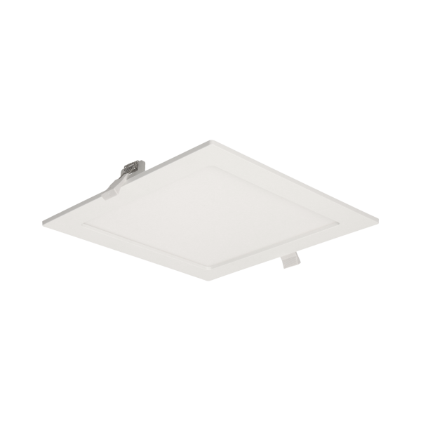 AKMAN LED 18W downlight, flush-mounted, square, 1600lm, 4000K, white, built-in LED driver AKMAN LED 18W downlight, flush-mounted, square, 1600lm, 4000K, white, built-in LED driver