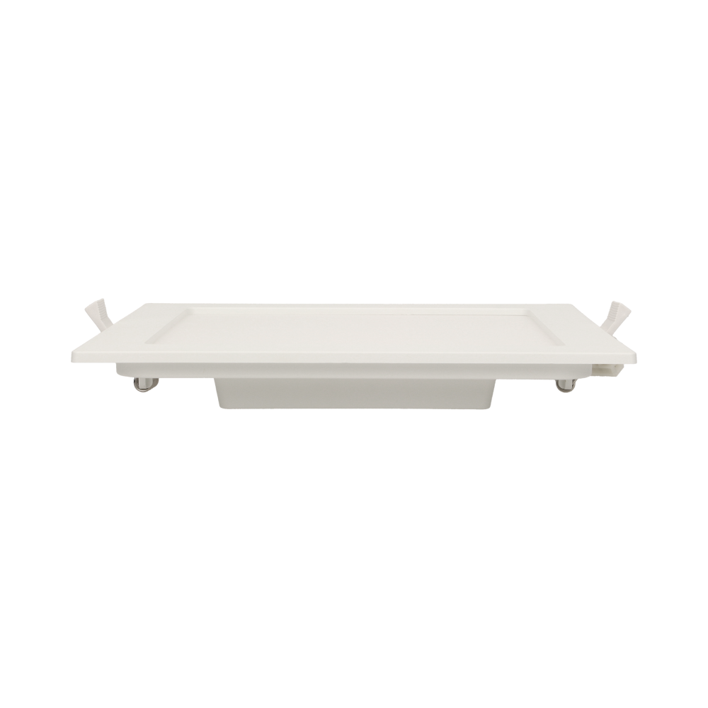 AKMAN LED 18W downlight, flush-mounted, square, 1600lm, 4000K, white, built-in LED driver