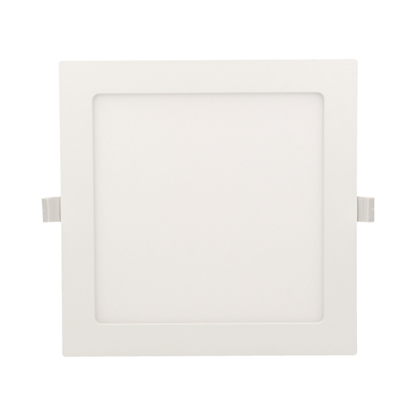 AKMAN LED 18W downlight, flush-mounted, square, 1600lm, 4000K, white, built-in LED driver AKMAN LED 18W downlight, flush-mounted, square, 1600lm, 4000K, white, built-in LED driver
