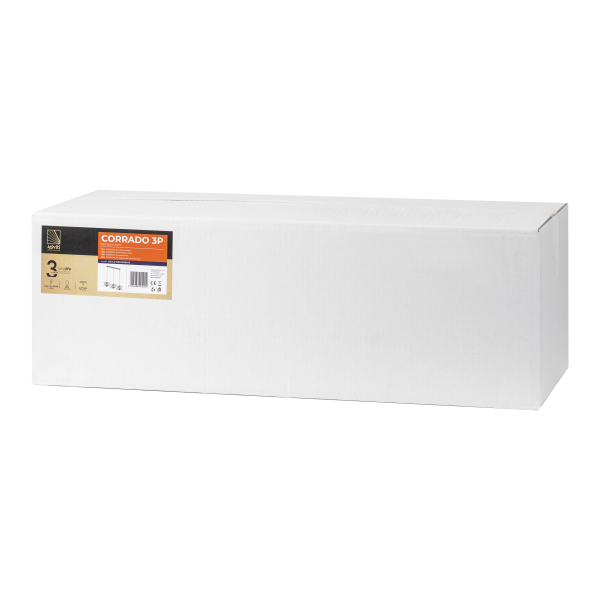 CORRADO 3P, lampa wisząca, E14  max. 3x 40W, chrom CORRADO 3P, lampa wisząca, E14  max. 3x 40W, chrom