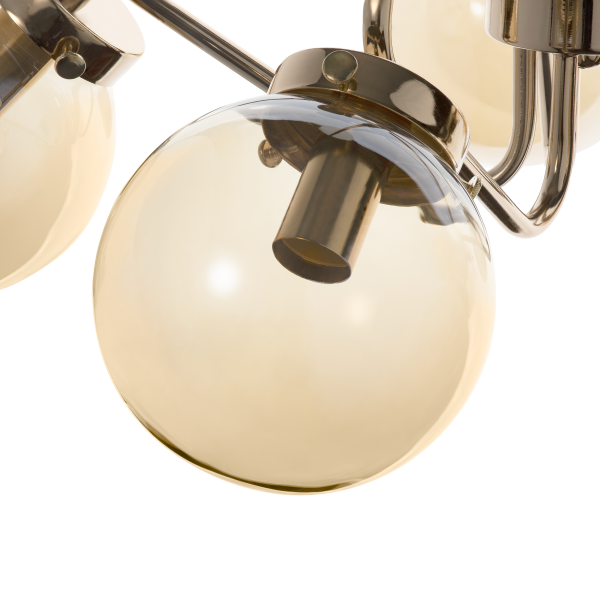 BULAT 5P, pendant lamp, E14 max. 5x40W, gold BULAT 5P, pendant lamp, E14 max. 5x40W, gold