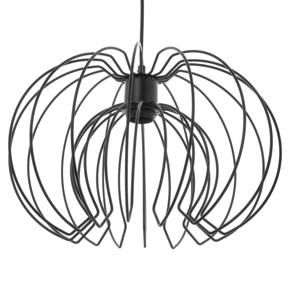 BOLA 1P, pendant lamp,  E27 max. 60W, black