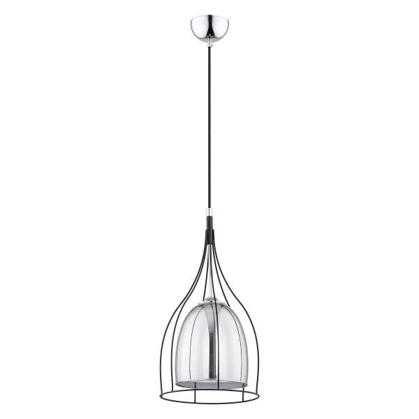 ADELE 1P, lampa wisząca, E27 max. 60W, czarna ADELE 1P, lampa wisząca, E27 max. 60W, czarna