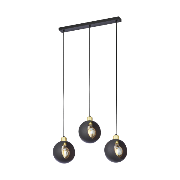 JALA 3P, pendant lamp, E27 max.15W, black JALA 3P, pendant lamp, E27 max.15W, black