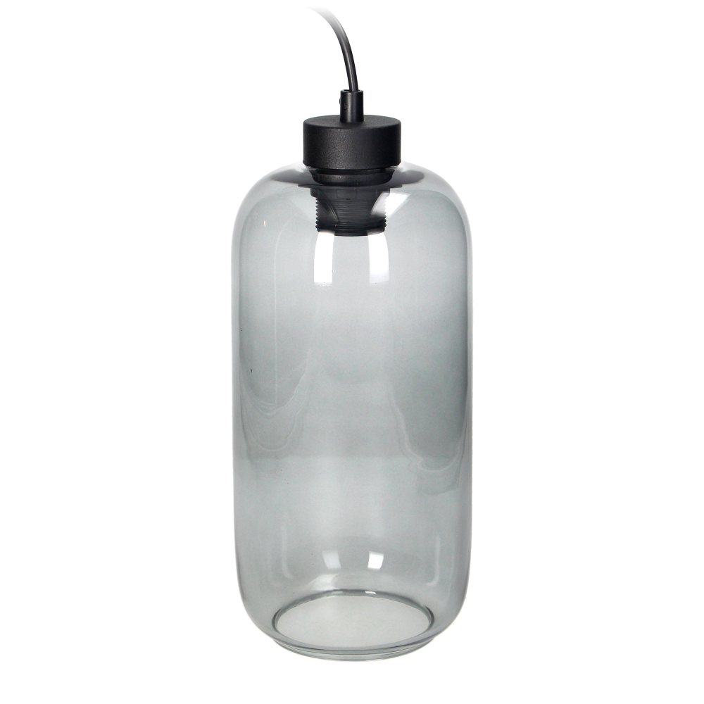 LAZIO 3P, pendant lamp, E27 max.15W, black