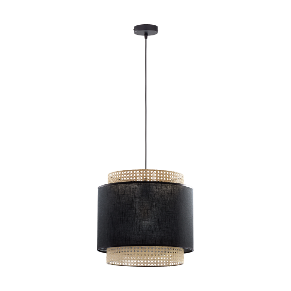 LANA 380 1P, pendant lamp, E27 max.60W, black LANA 380 1P, pendant lamp, E27 max.60W, black