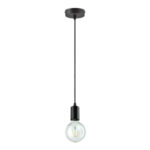 BALBU pendant lamp, max. power 1x60W, E27, black