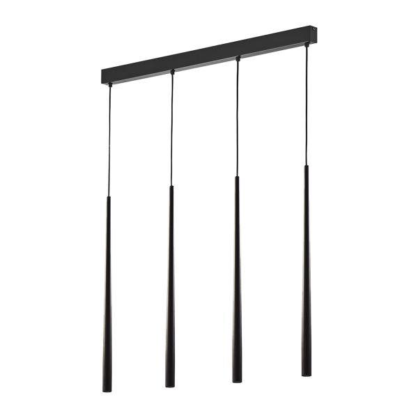 TABUNG 4P, pendant lamp, G9 max.6W, black TABUNG 4P, pendant lamp, G9 max.6W, black