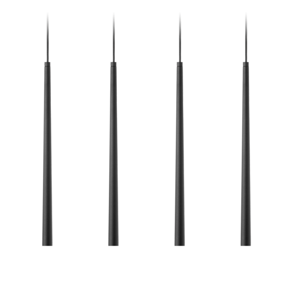 TABUNG 4P, pendant lamp, G9 max.6W, black TABUNG 4P, pendant lamp, G9 max.6W, black
