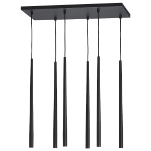 TABUNG 6P, pendant lamp, G9 max.6W, black